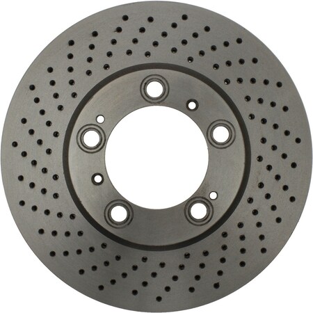 Centric Parts Premium Oe Drilled Brake Rotor, 128.37034 128.37034
